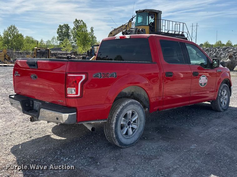 image for item DT0221 2015 Ford F150 Crew Cab pickup truck