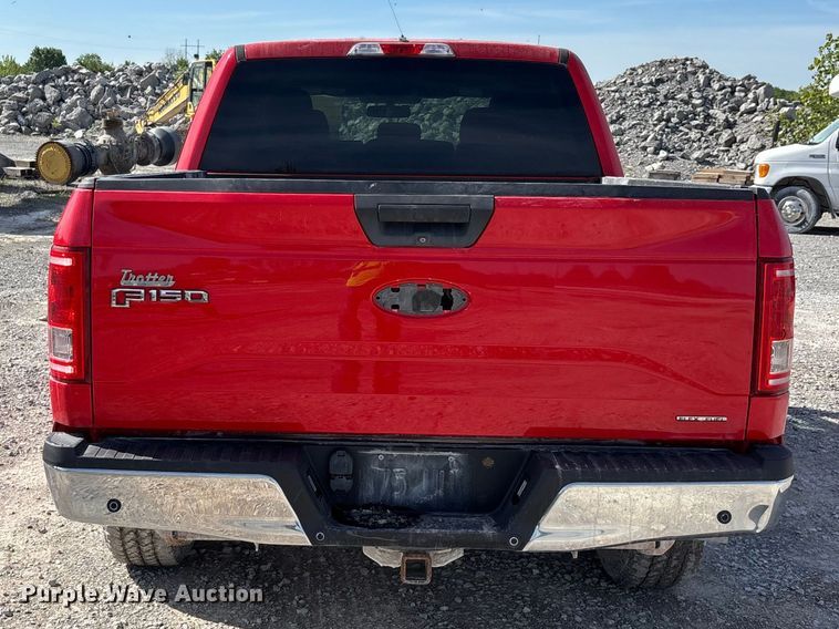 image for item DT0221 2015 Ford F150 Crew Cab pickup truck