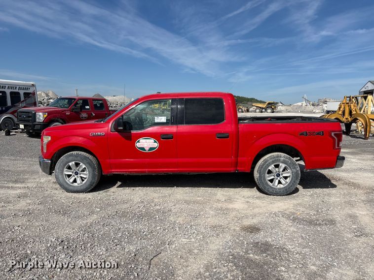 image for item DT0221 2015 Ford F150 Crew Cab pickup truck