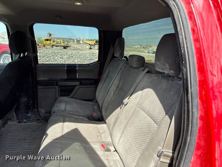 image for item DT0221 2015 Ford F150 Crew Cab pickup truck