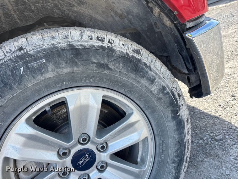 image for item DT0221 2015 Ford F150 Crew Cab pickup truck