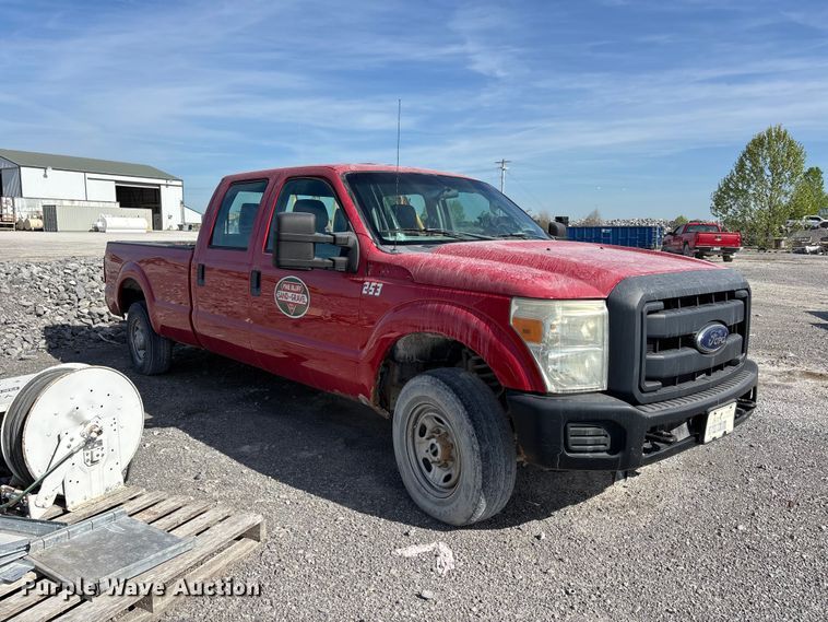 image for item DT0222 2013 Ford F250 Super Duty Crew Cab pickup truck