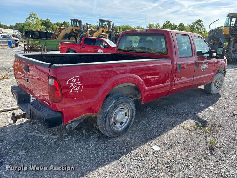 image for item DT0222 2013 Ford F250 Super Duty Crew Cab pickup truck