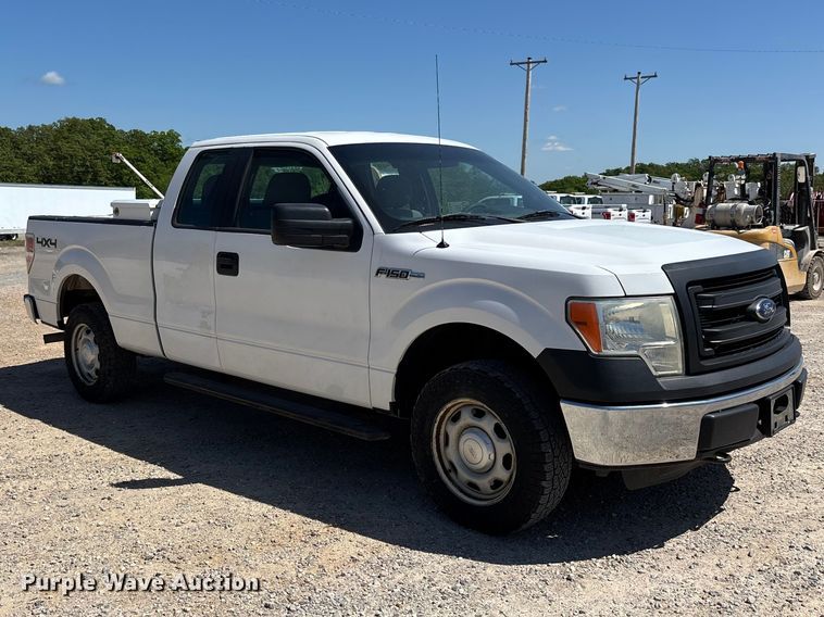 image for item DT0232 2014 Ford F150 Ext. Cab pickup truck
