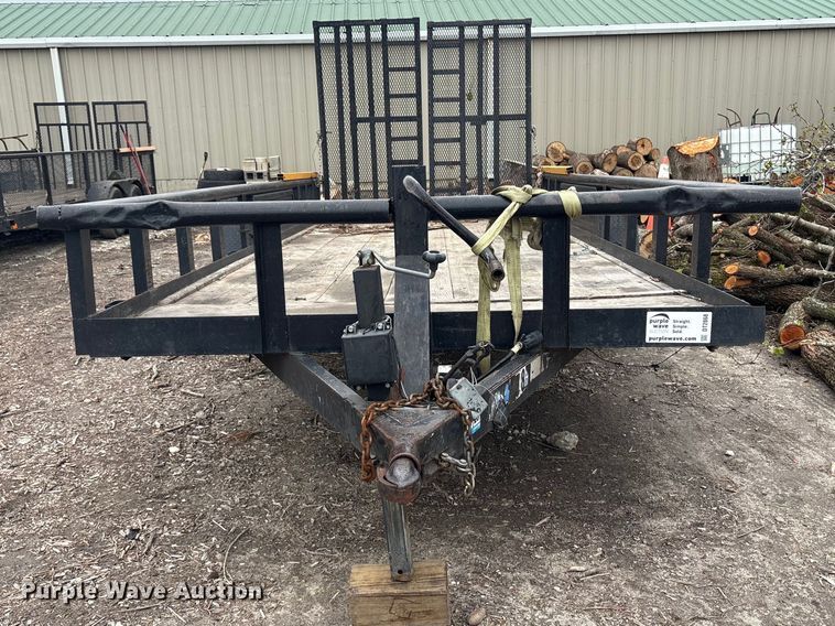 image for item DT2868 2007 Texas Bragg equipment trailer