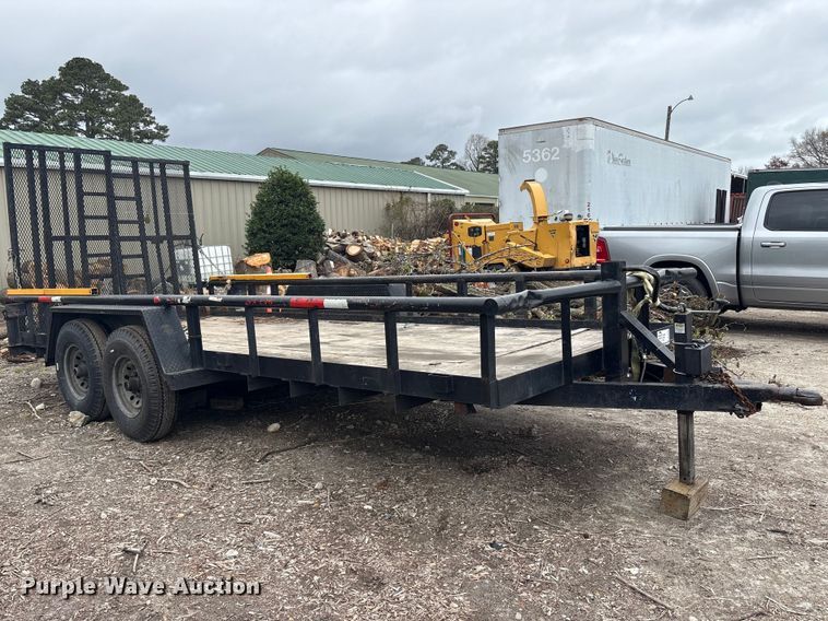 image for item DT2868 2007 Texas Bragg equipment trailer
