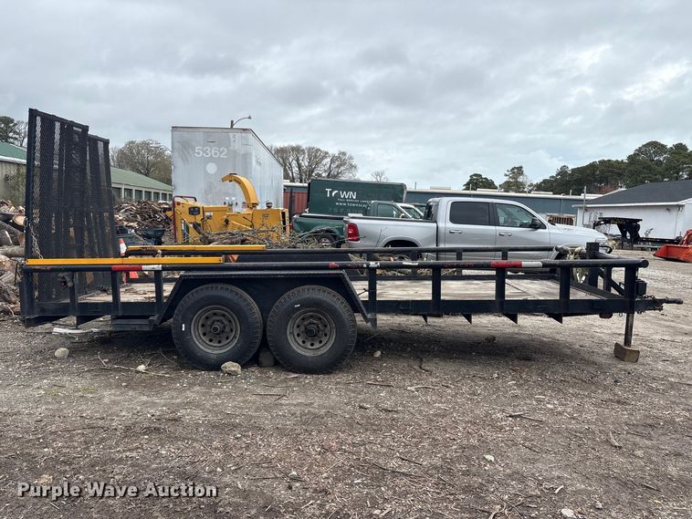 image for item DT2868 2007 Texas Bragg equipment trailer