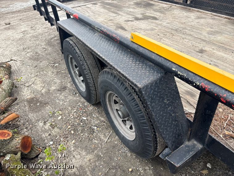 image for item DT2868 2007 Texas Bragg equipment trailer