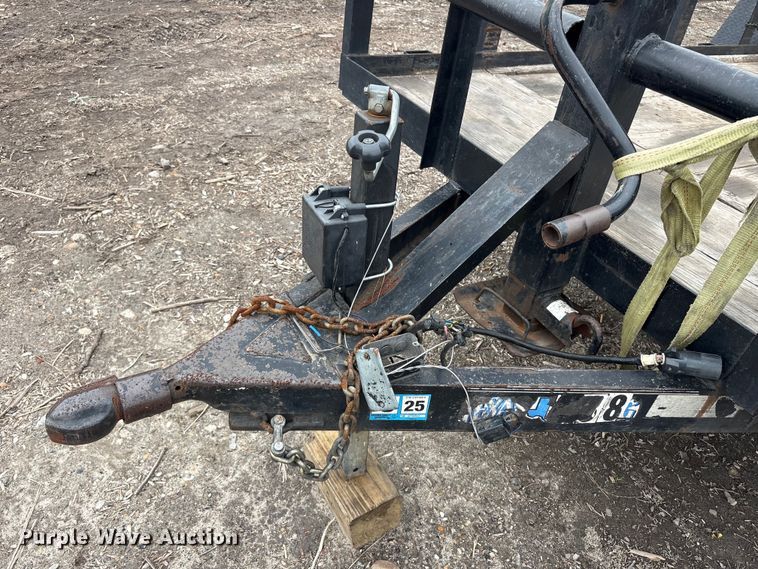 image for item DT2868 2007 Texas Bragg equipment trailer