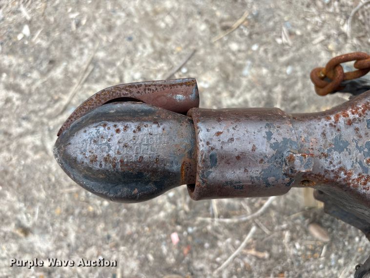 image for item DT2868 2007 Texas Bragg equipment trailer