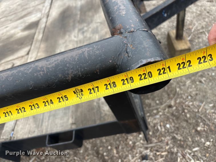 image for item DT2868 2007 Texas Bragg equipment trailer