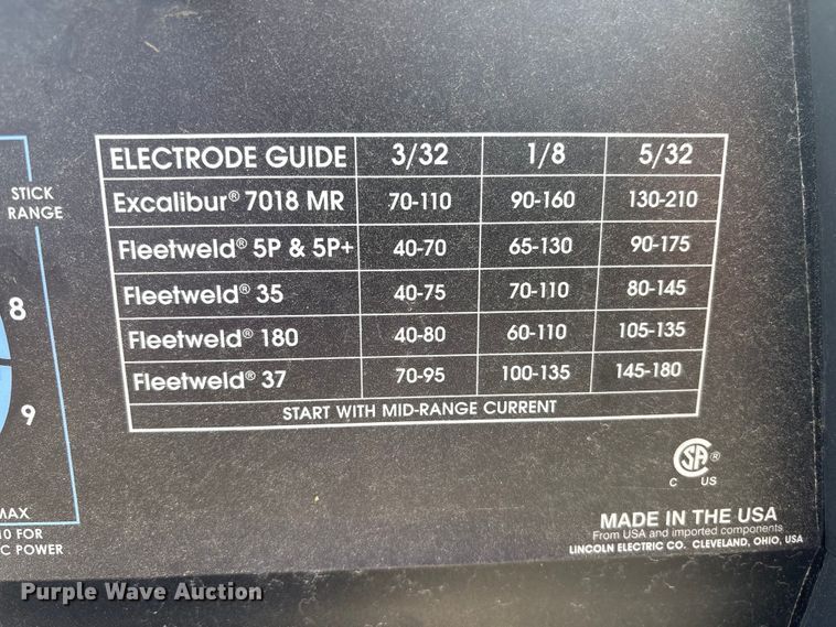 image for item DT2898 Lincoln Ranger 225 welder/generator