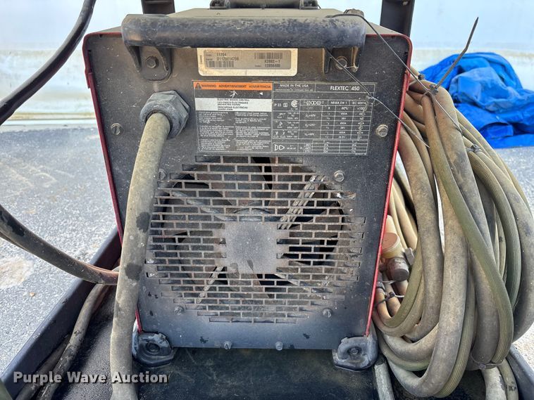 image for item DU0472 Lincoln Electric FLEXTEC 450 welder