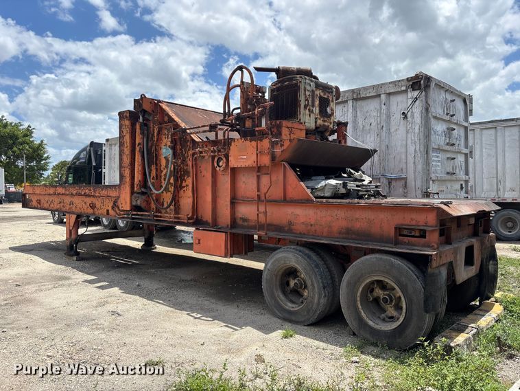 image for item DU0478 Al-Jon Inc car crusher trailer