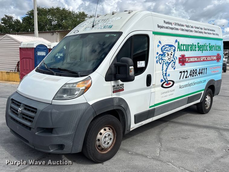 2015 RAM Promaster 2500 van