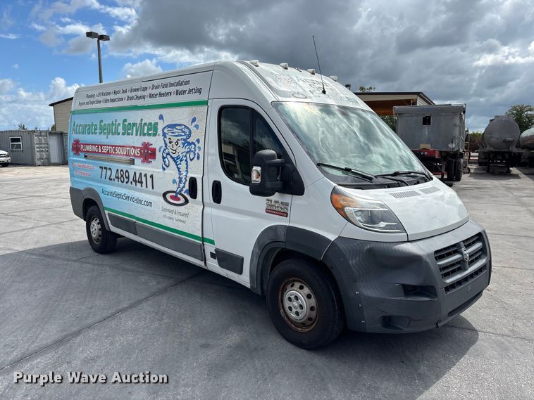 image for item DU0480 2015 RAM Promaster 2500 van