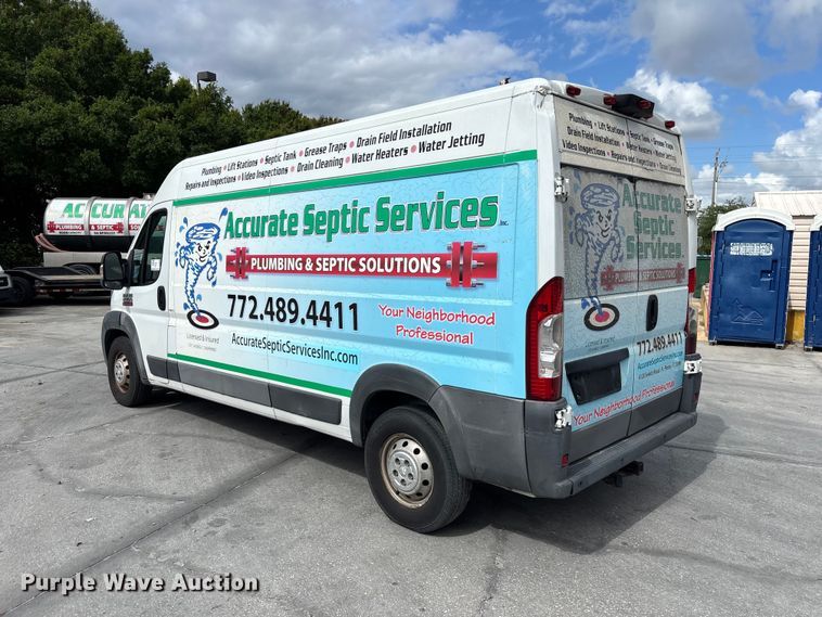 image for item DU0480 2015 RAM Promaster 2500 van