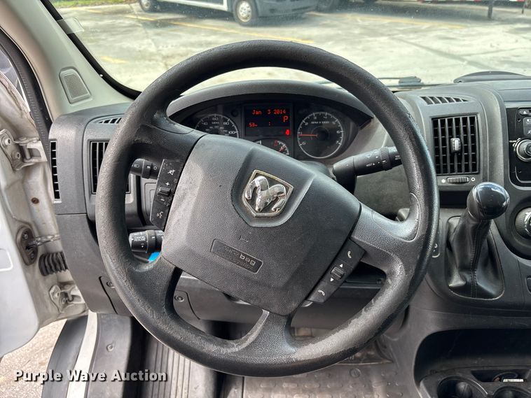 image for item DU0480 2015 RAM Promaster 2500 van