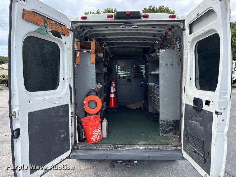 image for item DU0480 2015 RAM Promaster 2500 van