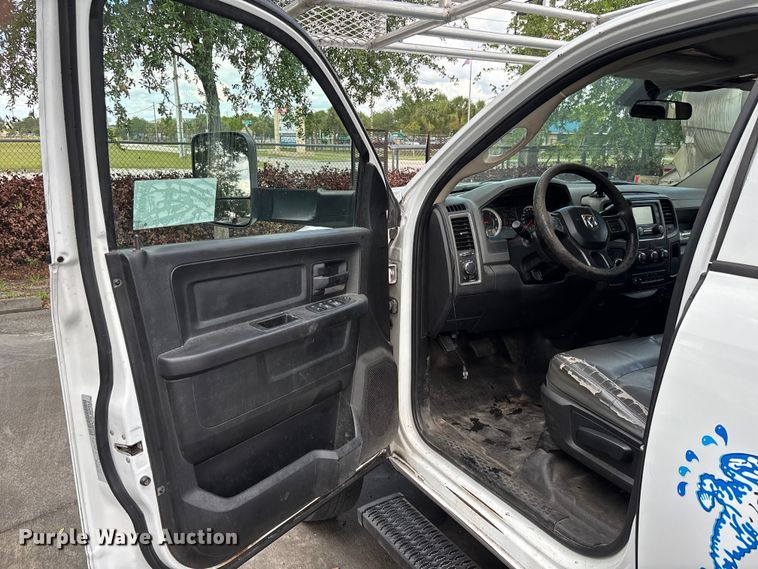 image for item DU0481 2018 RAM 5500 Crew Cab utility / service truck