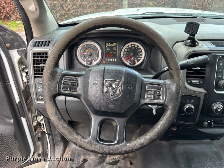 image for item DU0481 2018 RAM 5500 Crew Cab utility / service truck