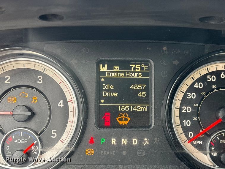 image for item DU0481 2018 RAM 5500 Crew Cab utility / service truck