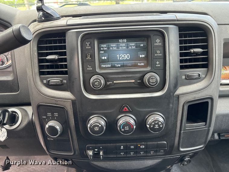 image for item DU0481 2018 RAM 5500 Crew Cab utility / service truck