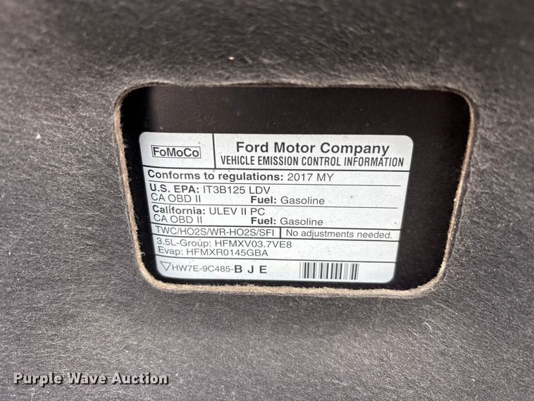 image for item DV8502 2017 Ford Flex SUV