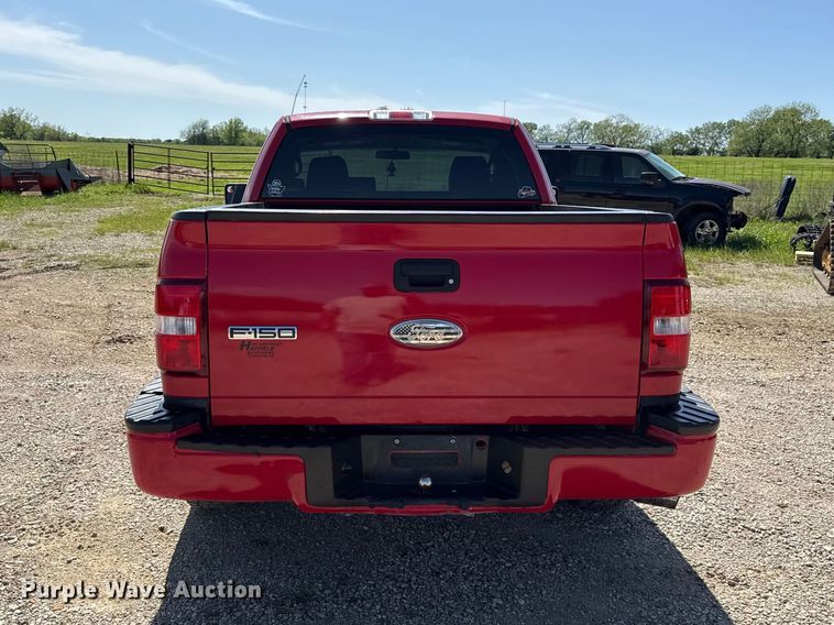 image for item DZ4427 2007 Ford F150 Ext. Cab pickup truck