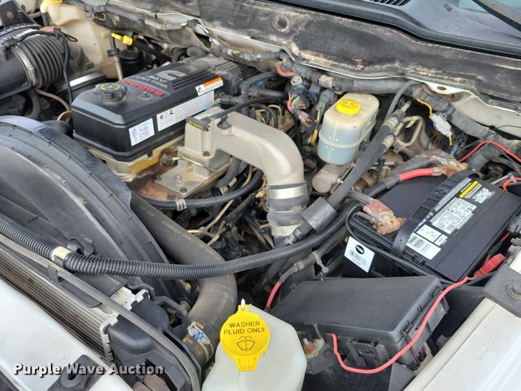 image for item DZ7024 2006 Dodge Ram 2500 flatbed pickup truck