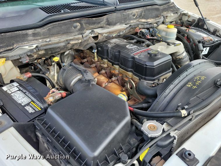 image for item DZ7024 2006 Dodge Ram 2500 flatbed pickup truck