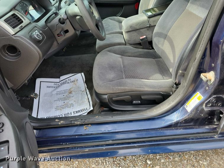 image for item DZ7025 2010 Chevrolet Impala Police Cruiser 