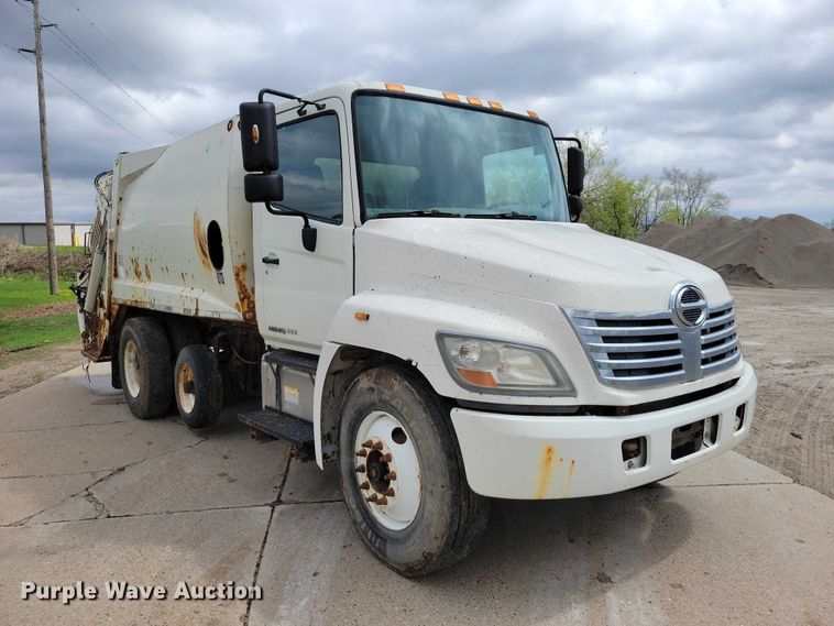 image for item DZ7035 2010 Hino 338 refuse truck