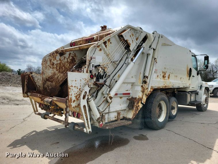 image for item DZ7035 2010 Hino 338 refuse truck