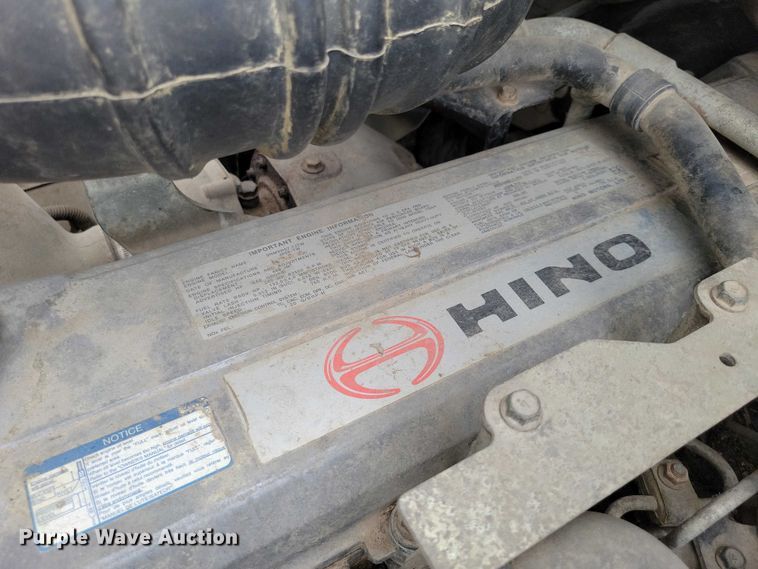 image for item DZ7035 2010 Hino 338 refuse truck