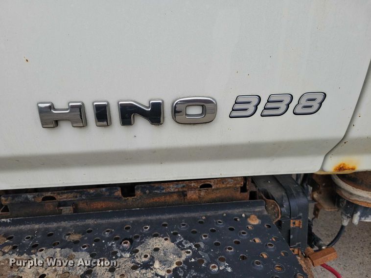 image for item DZ7035 2010 Hino 338 refuse truck