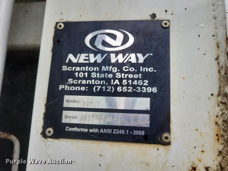 image for item DZ7036 2011 International MA035 refuse truck