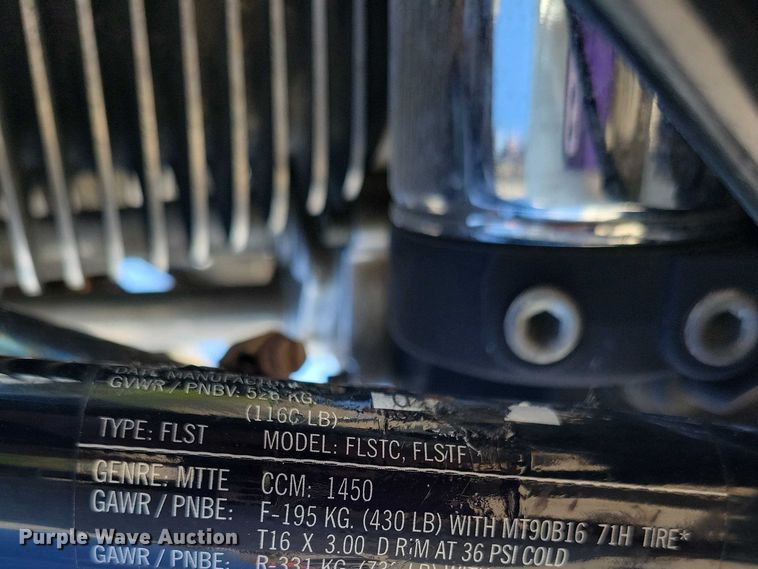 image for item DZ7060 2000 Harley Davidson  Fatboy motorcycle