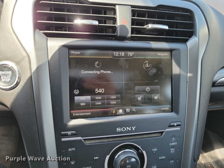 image for item DZ7062 2013 Ford Fusion  