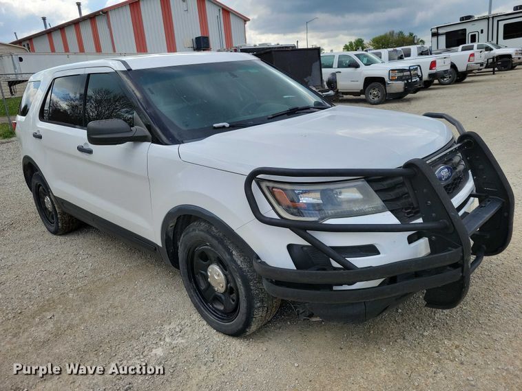 image for item DZ7079 2017 Ford Explorer Police Interceptor SUV