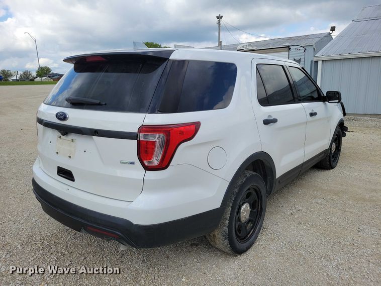 image for item DZ7079 2017 Ford Explorer Police Interceptor SUV