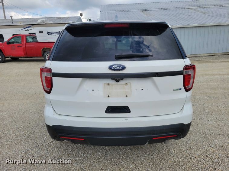 image for item DZ7079 2017 Ford Explorer Police Interceptor SUV