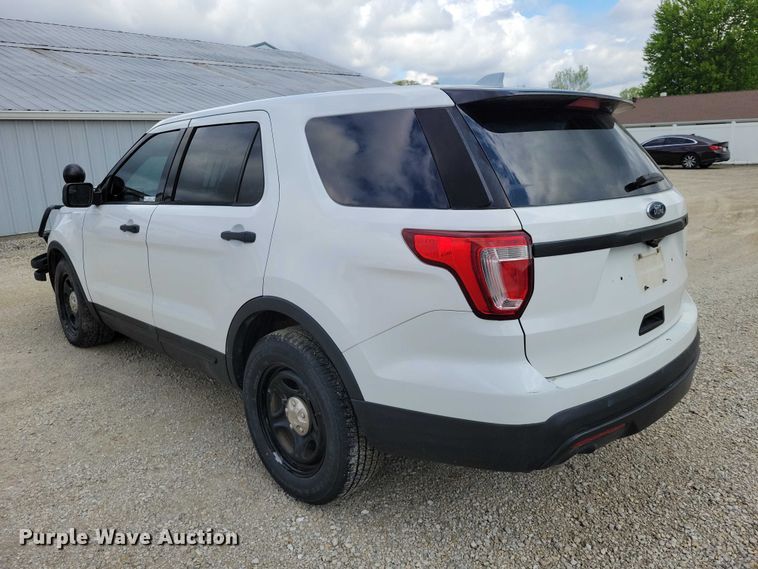 image for item DZ7079 2017 Ford Explorer Police Interceptor SUV