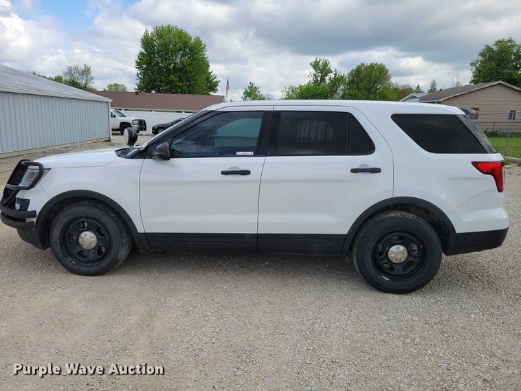 image for item DZ7079 2017 Ford Explorer Police Interceptor SUV