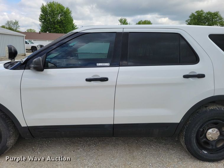 image for item DZ7079 2017 Ford Explorer Police Interceptor SUV