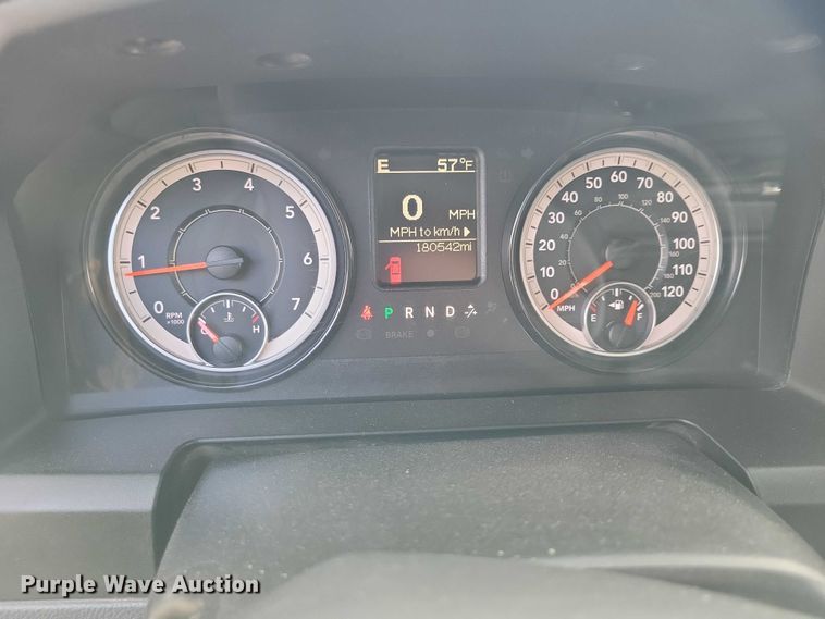 image for item DZ7081 2019 RAM 1500 Crew Cab pickup truck