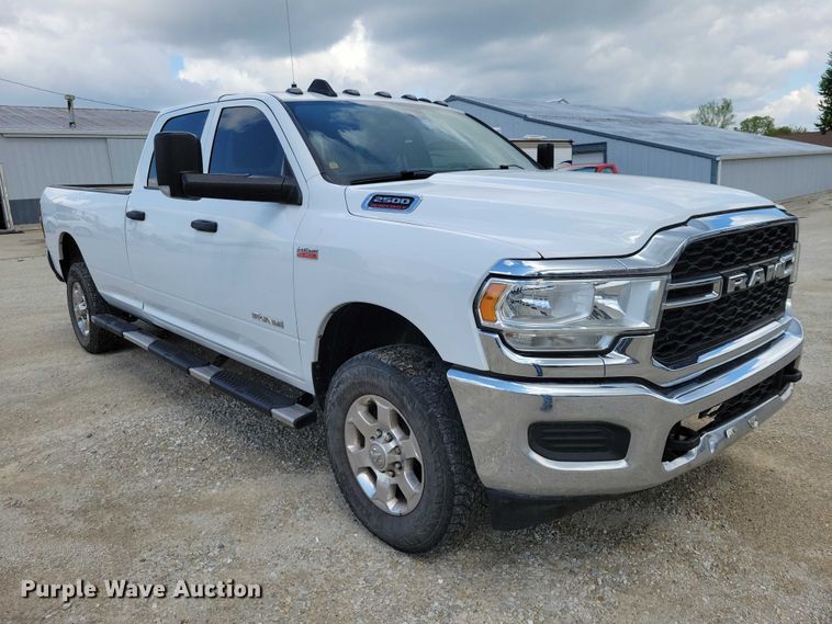 image for item DZ7082 2021 RAM 2500 Crew Cab pickup truck