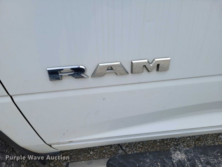 image for item DZ7082 2021 RAM 2500 Crew Cab pickup truck