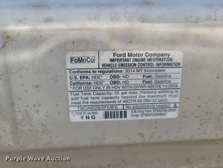 image for item DZ7083 2014 Ford E450 shuttle bus