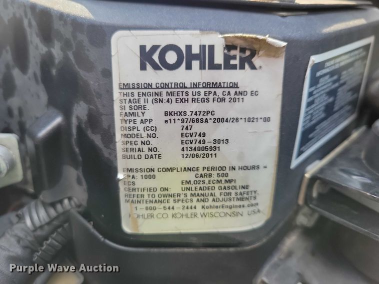 image for item DZ7084 Gravely ZTR lawn mower